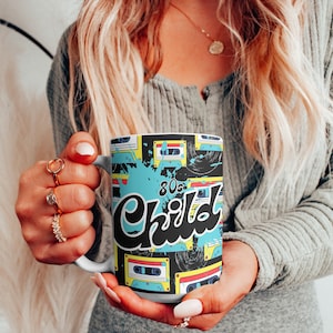 80s Mug | 80s Coffee Mug | 80s Coffee Cup | Ultimate &#39;80s Retro Coffee Mug | 15oz Ceramic Mug | 80&#39;s Child
