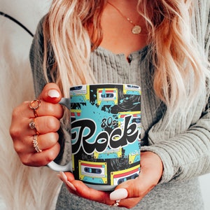 80s Mug | 80s Coffee Mug | 80s Coffee Cup | Ultimate &#39;80s Retro Coffee Mug | 15oz Ceramic Mug | 80&#39;s Rock