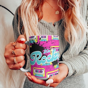 80s Mug | 80s Coffee Mug | 80s Coffee Cup | Ultimate &#39;80s Retro Coffee Mug | 15oz Ceramic Mug | 80s Rock