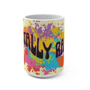 80s Mug | 80s Coffee Mug | 80s Coffee Cup | Ultimate &#39;80s Retro Coffee Mug | Colorful Mug | Totally Rad
