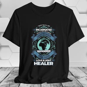 Lichtarbeiter Sterneneed, Lichtarbeiter-Shirt, Sternensamen-Shirt, Sternensamen-Freiwilligen-Shirt, 5D, metaphysisches Shirt, Unisex Jersey Kurzarm-T-Shirt