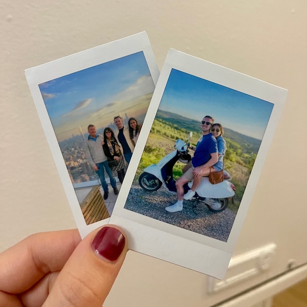 PHOTO PRINTS Your Custom Instant Camera Photos on Mini Film, Thoughtful Gift for Couple, Friend, Girlfriend or Boyfriend