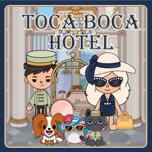 Toca Boca Hotel Fun Quiet Book