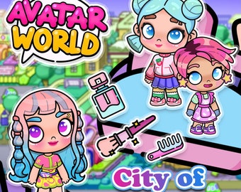 Álbum-libro Avatar World con velcro Fun Quiet Book