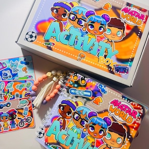 Avatar World AKTIVITY Album-book on Velcro Fun Quiet Book