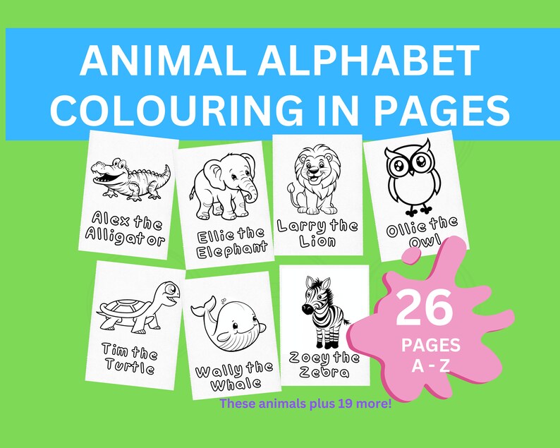 Animal Coloring Pages, Abc Coloring Pages, Alphabet Coloring, Babys ...