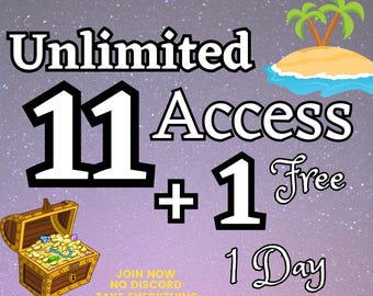 11+1 Acceso ilimitado. ¡Llévatelo todo por 1 día!