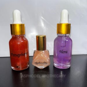 Greek Deity Perfume Oil - Deity Oil, Witchy Oil, Spiritual Oil, Hellenism, Custom