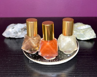 Intentions Perfume Oil - Intention, Manifestation, Spiritual Connection, Abundance, Protection, Intuition, Grounding, Healing, Custom