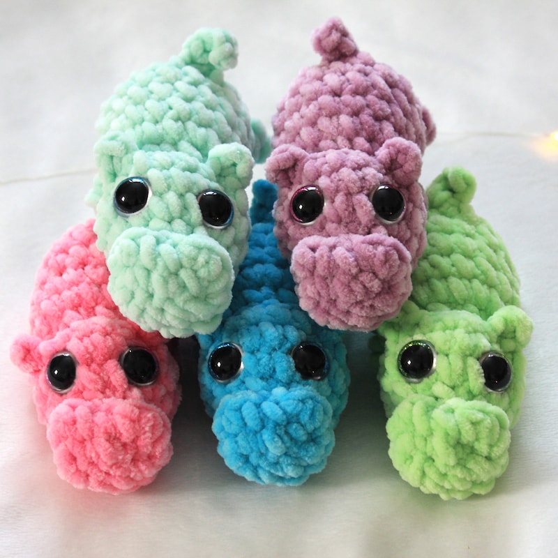 Moo Deng Hippo Plushie - Etsy