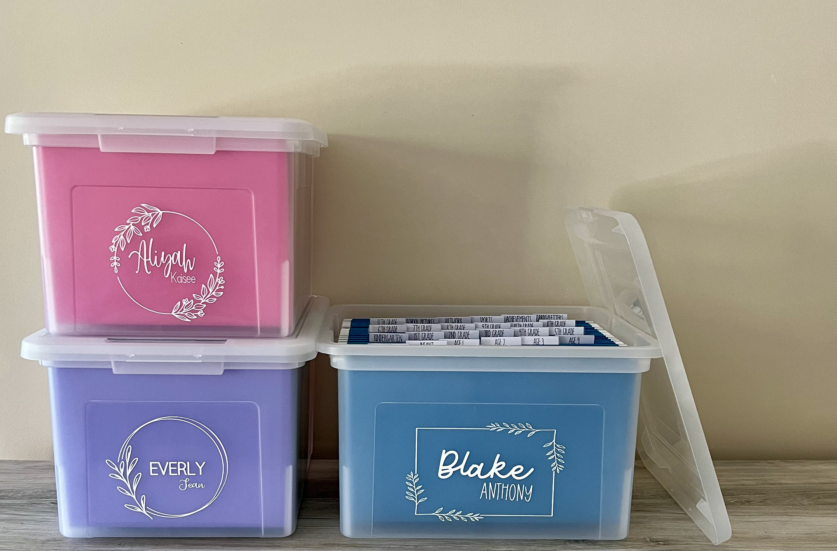 Kids Milestone Box - Etsy