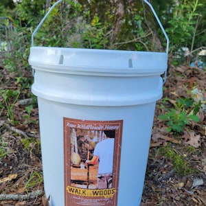 5 Gallons (60 lbs) Raw Wildflower Honey