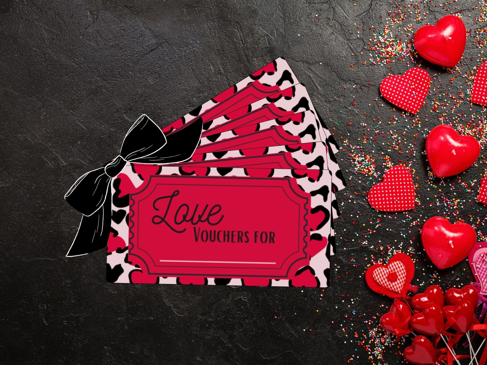 Printable Valentines Day Love Vouchers Coupon Book Wife Husband Gift ...