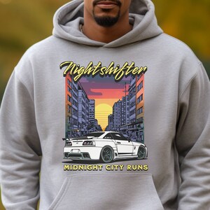 Sudadera con capucha de coche JDM, regalo para amantes de los coches, sudadera con capucha JDM para amantes de los coches, JDM para hombre, sudadera con capucha estilo drift, sudadera con capucha para amantes de los coches JDM, diseño frontal, unisex