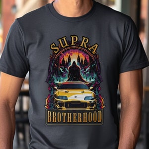 Camiseta Toyota Supra, camiseta Supra, Supra MK4, diseño único, buen regalo para los amantes del Supra, amante del Supra MK4, camiseta JDM, diseño frontal, unisex