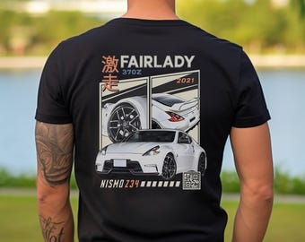 Nissan Fairlady 370z T-shirt, JDM Car Enthusiast-T-shirt