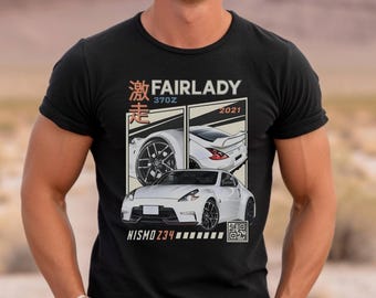 Nissan Fairlady 370z Nismo T-shirt, JDM auto-T-shirt