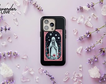 死神タロットカードiPhoneケース 首なし騎士 スリーピーホロウの伝説