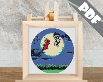 Ninja Gaiden Digital Cross-Stitch Pattern