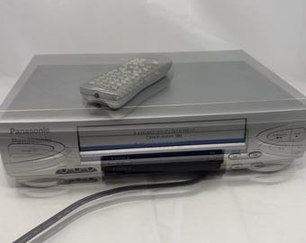 Panasonic PV-V4523S Omnivision 4-head Hi-fi Stereo VHS VCR Silver