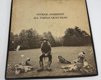 George Harrison All Things Must Pass 3LP Vinyl Box Set Apple Records 1970 STCH