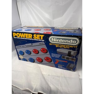 Nintendo Entertainment System NES Power Set Komplett I Box Power Pad Zapper SMB