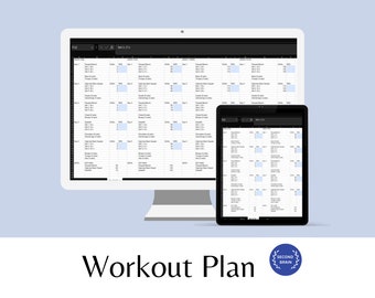 EXCEL Workout Program | Power Building | Adaptable