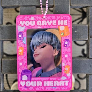 Your Idol Photocard Holder - saja boys kpop demon hunters themed