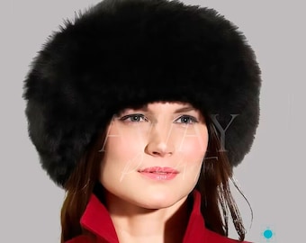 Baby Alpaca Fur Hat | Handcrafted Genuine Baby Alpaca Extra Fine Fur | Luxury Baby Alpaca Fur Hat for Woman