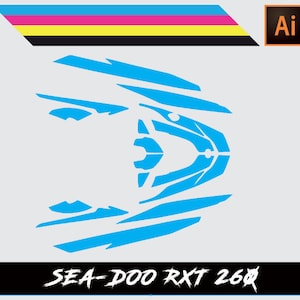 Sea-Doo RXT 260 Vector Template