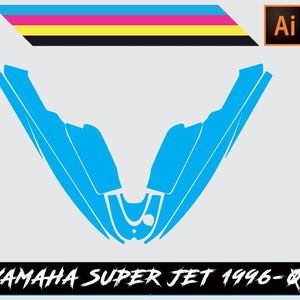 Yamaha Superjet 1996-01 Vector Template