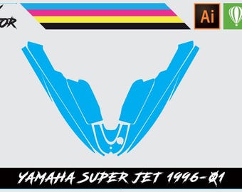 Yamaha Superjet 1996-01 Vector Template