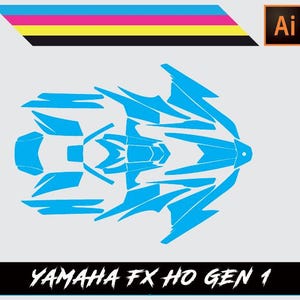 Yamaha FX-HO Vector Template