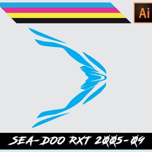Sea-Doo RXT 2005-09 Vector Template