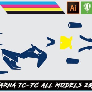 Husqvarna TC-FC All Models 2019-22 Vector Template