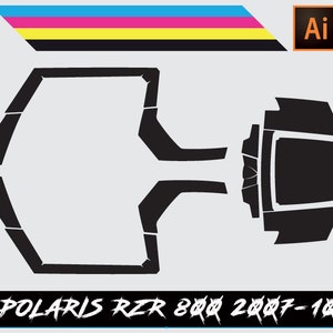 Polaris RZR 800 2007-10 Vector Template