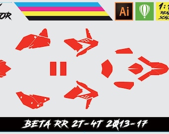 Beta RR 2T-4T 2013-17 Vector Template