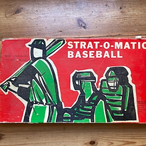Strat-O-Matic 1966 Baseball Game