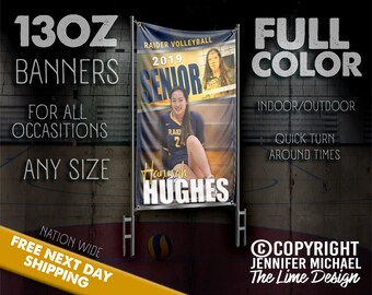 Custom football banner | Personalized team | Wall Art | Custom Banners | Vinyl banners | quarterback | High School | Homecoming
