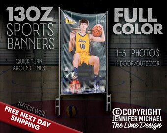 Personalized Basketball banner | Wall art | Custom Banners | Vinyl banners | High School | Homecoming | Senior night | youth | poster