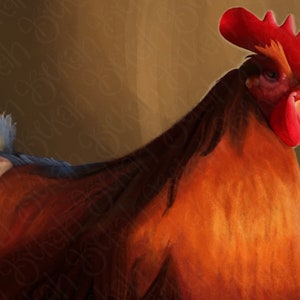 Chicken Art Print