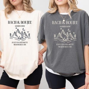 Camp Bachelorette Shirt Camp Bach Shirt for Camping Themed Bachelorette Custom Shirt for Bachelorette Camping Trip Custom Bachelorette Shirt