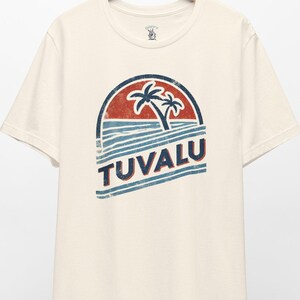 Vintage Tuvalu Graphic Tee: Retro Island Vibes Shirt