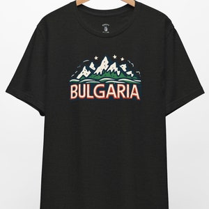 Retro Bulgaria Shirt Gift for Bulgaria Trip Popular Retro T-Shirt Vintage Balkan Vacation Apparel Summer Spring Fall Stylish Faded Shirt