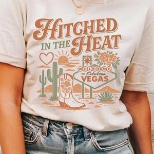Funny Vegas Wedding Unisex Tee, Bachelorette Party Shirt, Short Sleeve T-shirt Gift, Las Vegas Bride Top, Marriage Celebration Apparel