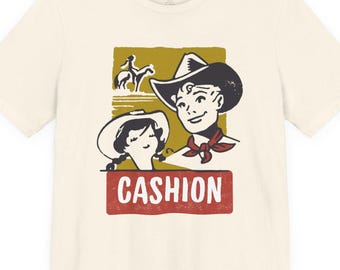 Cashion Oklahoma Retro Cowboy Graphic Tee | Vintage Western Logo T-Shirt