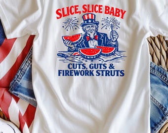 Retro Uncle Sam Fourth of July T-Shirt | Patriotic Tee