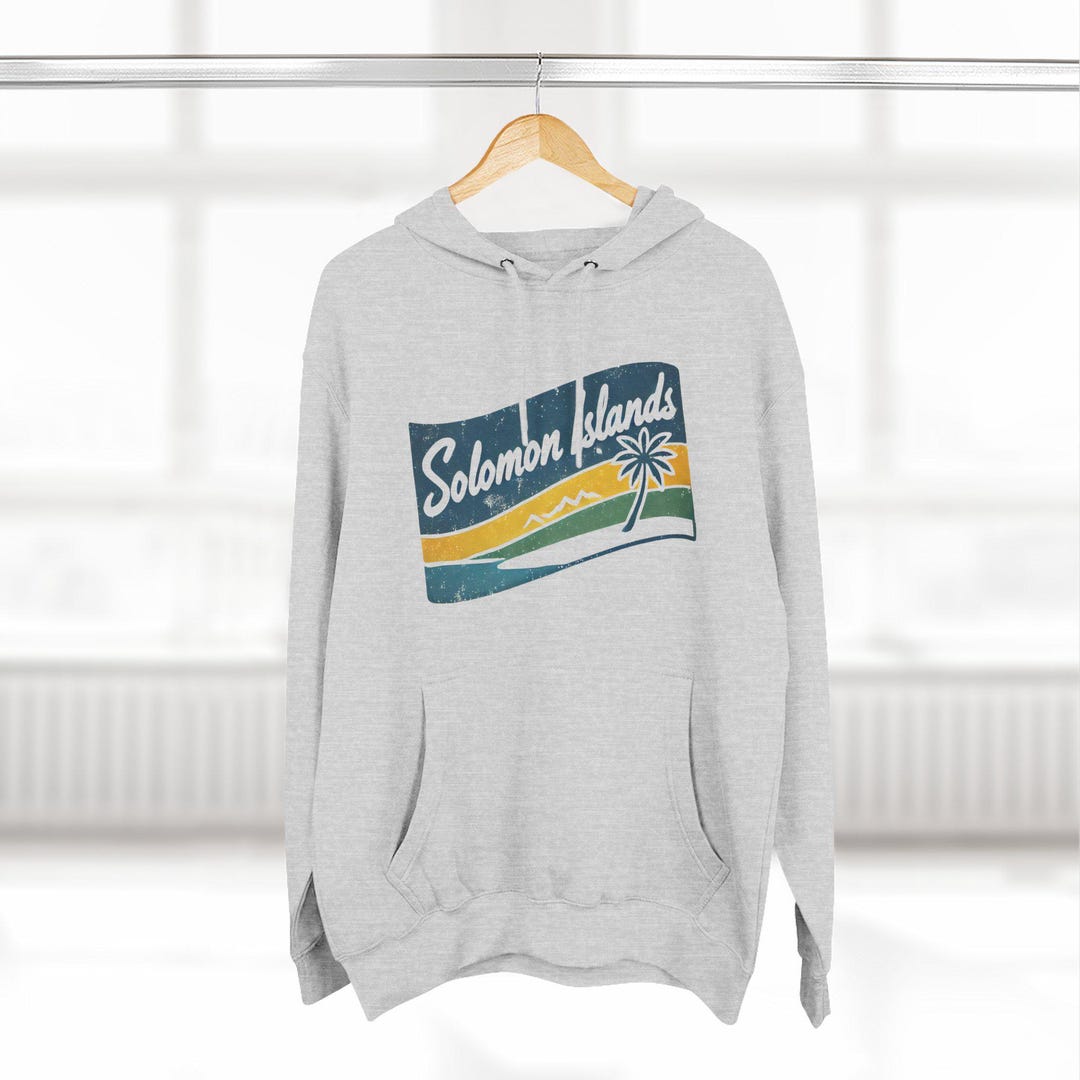 Custom South Sea Islanders Flag Style Hoodie Solomon Islands LT6