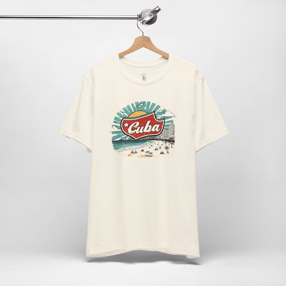 貴重◎ 80〜90's unknown cuba shirt vintage Vintage 80S 90S Havana Cuba Miami Tourist T-Shirt Large Pink