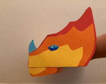 Feuer Papierdrache
